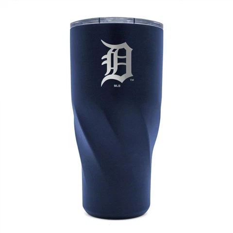 Detroit Tigers 30oz Morgan Stainless Steel Tumbler [NEW] MLB Cup Travel Mug Cover