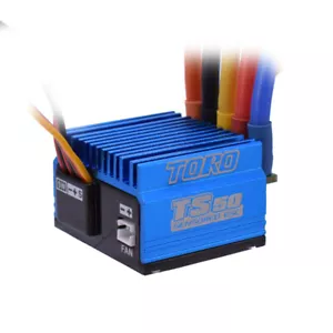 SKYRC TS50 50A Brushless Sensored ESC 6V/2A BEC per 1/10 Buggy Touring Car - Foto 1 di 12