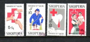 Albania - Scott #'s B34-7 - Cancelled - Picture 1 of 1