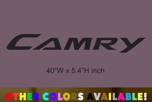 Front Windshield Banner Vinyl Decal Sticker 40" x 5.4" inch Graphics Fits Camry - Picture 1 of 3