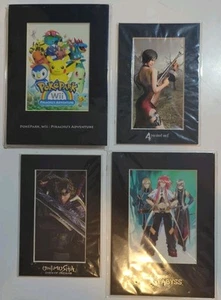 Lot of 4 Laser Cel - PokePark, Tales of the Abyss, Onimusha, RE4 - Sealed - Picture 1 of 4