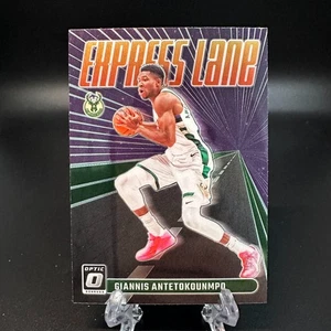 2023-24 Panini Donruss Optic Giannis Antetokounmpo Express Lane #23 Bucks - Picture 1 of 2