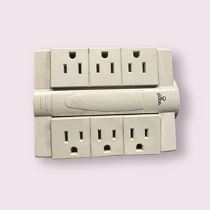 6 Plug Outlet Surge Protector Model:02-007-7MS USED - Picture 1 of 5