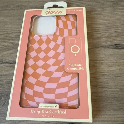Sonix Apple iPhone 15 Pro Max Case with MagSafe - Checkmate Pink - Image 1 of 2