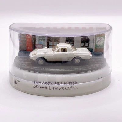Suntory Mazda Cosmo Sport Blanco Diorama Mini Coche Mini Figura Boss Coffee... - Imagen 1 de 4