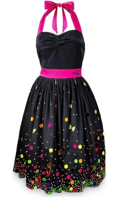 Vestido Disney Parks Dress Shop Mujer Talla M Minnie Mouse Rock The Polka Dots Foto 1 de 4