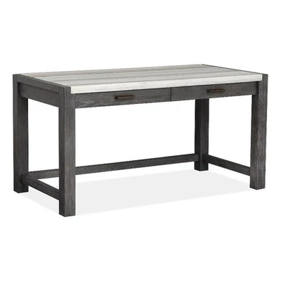 Magnussen Home Plum Creek Ravenwood Black Writing Desk - Image 1 of 4