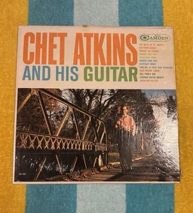Chet Atkins and His Guitar 1964 Vinyl LP 1st Press RCA Records In Shrink NM! - Picture 1 of 23