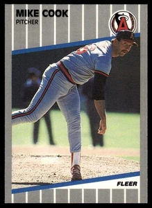 1989 Fleer #472 Mike Cook - Picture 1 of 2