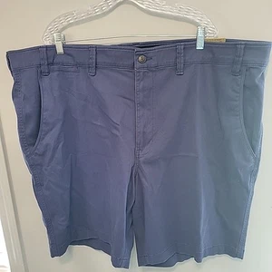 The Foundry Supply Shorts Men's 52 Blue Every Day Casual Flat Front NWT  - Picture 1 of 4