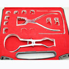 Dental Assorted Basic Rubber Dam Frame Clamp Punch Kit Surgical Instruments Set
