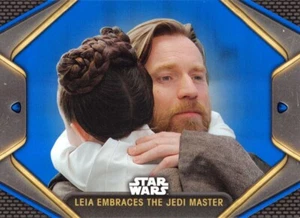 STAR WARS OBI-WAN KENOBI SEASON ONE SERIES 1 TRADING CARDS BLUE PARALLEL CARD 95 - Picture 1 of 3