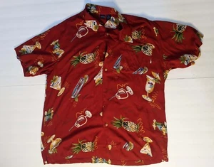 Camicia uomo RedHawaiian Tropical Drink TIKI maniche corte MARGARITAVILLE Cherokee - Foto 1 di 2