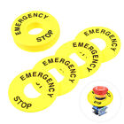 Wifi Switch Push Button Emergency Stop - Replacement Yellow Sign