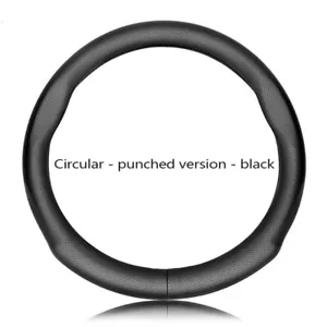 15" Steering Wheel Cover Leather Breathable for Mercedes-Benz GLA GLB GLC GLE - Bild 1 von 8