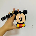Mickey Girls Kids Small Mini Wallet Card Coin Purse Chain With Strap Bag Cartoon