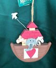 MIDWEST OF CANNON FALLS - NOAH'S ARK ROCKER HANDCARVED WOOD ORNAMENT