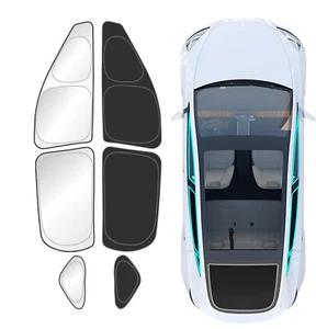 Cubierta de privacidad plegable personalizada parasol ventana lateral Tesla modelo Y 2020-2024 - Imagen 1 de 11