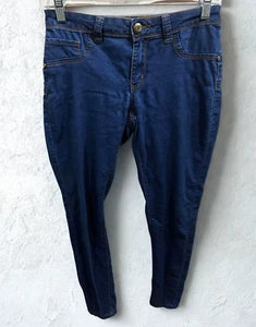 Jeans Boom Boom donna 5 bump it up skinny blu vita alta casual denim elasticizzato - Foto 1 di 8