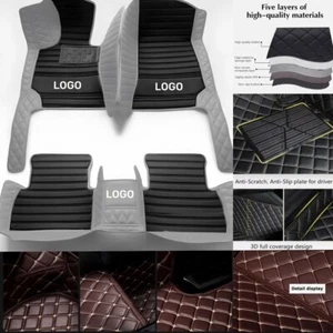 For Mini Cooper Clubman Car Floor Mats Waterproof Auto Luxury Custom Mats Carpet - Picture 1 of 20