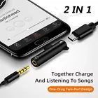Adaptador Dual de carga / auriculares de Audio 2 en 1 de iPhone