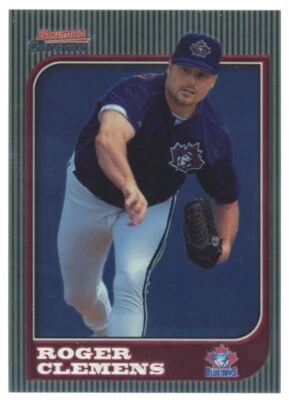 1997 Bowman Chrome #46 Roger Clemens Toronto Blue Jays - Image 1 of 2
