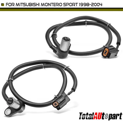 Sensor de velocidade de roda ABS de 2 peças para Mitsubishi Montero Sport 1998-2004 frontal - Imagem 1 de 4