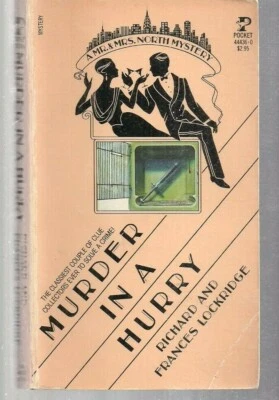 Murder in a Hurry 44436 Pocket Jan 1983 1st Richard & Frances Lockridge Mystery - Image 1 of 2