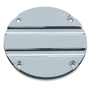 Kuryakyn Hypercharger Blood Grooved Chrome Trap Door (8476) - Picture 1 of 1