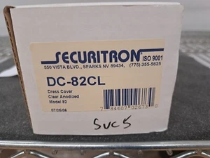 Neu, Securitron, DC-82CL, Dress Cover für M82 Serie, klar eloxiert - Bild 1 von 5