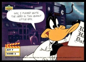 Upper Deck Adventures in Toon World 1993 #a7s3 acto 7, escena 3 acto 7, escena 18 - Imagen 1 de 2