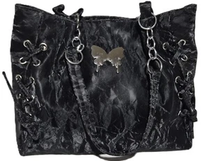 Nylon Shoulder Bag Commuting Women Large Designer Butterfly Charm Tote Handbags - Bild 1 von 8