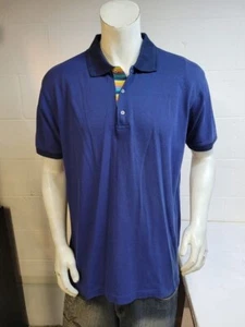Robert Graham blue polo shirt size xL / we3991 r4 t62 - Picture 1 of 5