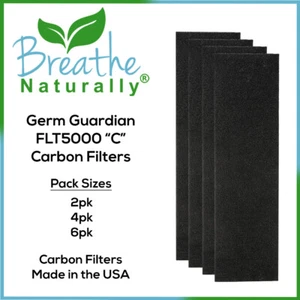 Germ Guardian FLT5000 Replacement Carbon Filters "C" for AC5000 Series Purifiers - Picture 1 of 6