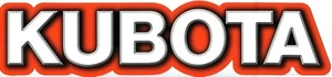 Kubota Decal Later Style - Aftermarket Decal Sticker, UV Laminated 7 year Vinyl - Picture 1 of 1