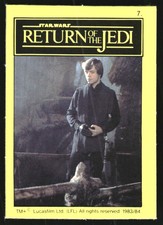 1983 Star Wars Return of the Jedi Monty Fabrieken #7 Luke Ewok Village Walkway