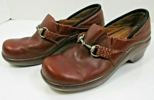 Zapatos sin cordones Ariat para mujer talla 8 B de cuero marrón con mordida de caballo 93628 - Imagen 1 de 10