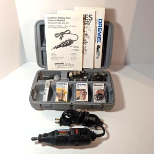 Dremel MultiPro Model 395 Variable Speed Grinder w Accessories and Bits, Tested - Picture 1 of 11