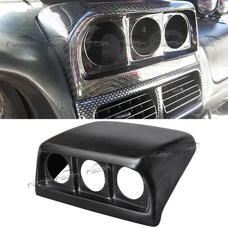 FRP For Subaru Impreza GC8 Style 1997-2000 Triple Dashboard Gauge Pod Parts - Image 1 of 1
