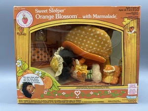 Muñeca y mermelada Kenner Strawberry Shortcake Sweet Sleeper flor azahar de colección - Imagen 1 de 8