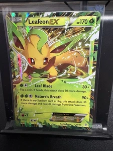 Pokémon - Leafeon EX Ultra Raro Holo Card #10/83 (LP) - Imagen 1 de 2