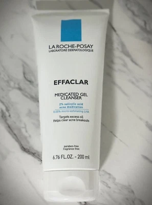 Gel limpiador medicado La Roche-Posay Effaclar 6,76 fl. oz./200 ml caducidad 28/08 Foto 1 de 4