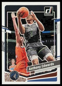 2023-24 Donruss #137 Anthony Edwards Minnesota Timberwolves - Picture 1 of 2