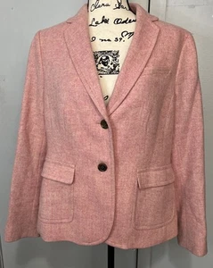 Chaqueta Blazer TALBOTS PINK Mezcla Lana Otoño e Invierno Talla 10 Sweetheart - Imagen 1 de 12