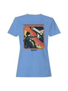 Officially Licensed Nasa Reach for the Stars Women's T-shirt - Picture 1 of 15