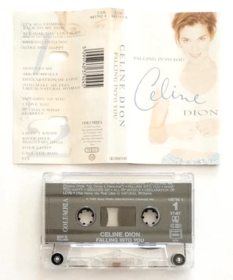 Mc Celine Dion Falling Into You Musicassetta Holland Pop Rock Compact Cassette - Immagine 1 di 2