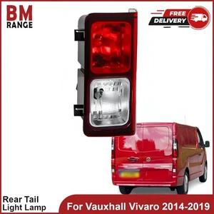 Rear Fog Reverse Tail Light Lamp Lens For Vauxhall Vivaro 2014-19 Passenger Side - Picture 1 of 9