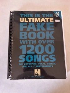 The Ultimate Fake Book with Over 1200 Songs 2nd Edition - Picture 1 of 6