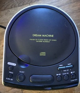 Sony Dream Machine Dual Alarm Clock AM/FM Radio CD Player ICF-CD815 Works Great - Picture 1 of 6