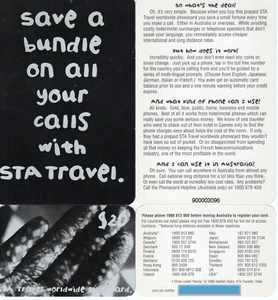 PHONECARD $20 STAR TRAVEL WORLDWIDE MINT RARE - Picture 1 of 1
